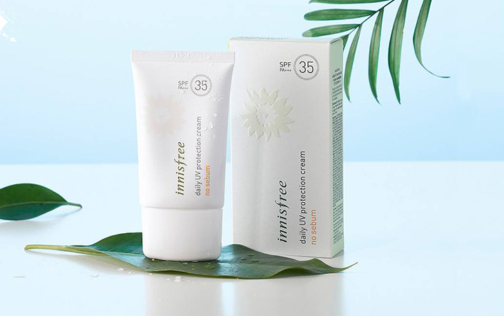 Innisfree Daily UV Protection Cream No Sebum - Kem chống nắng dưới 200k chất lượng