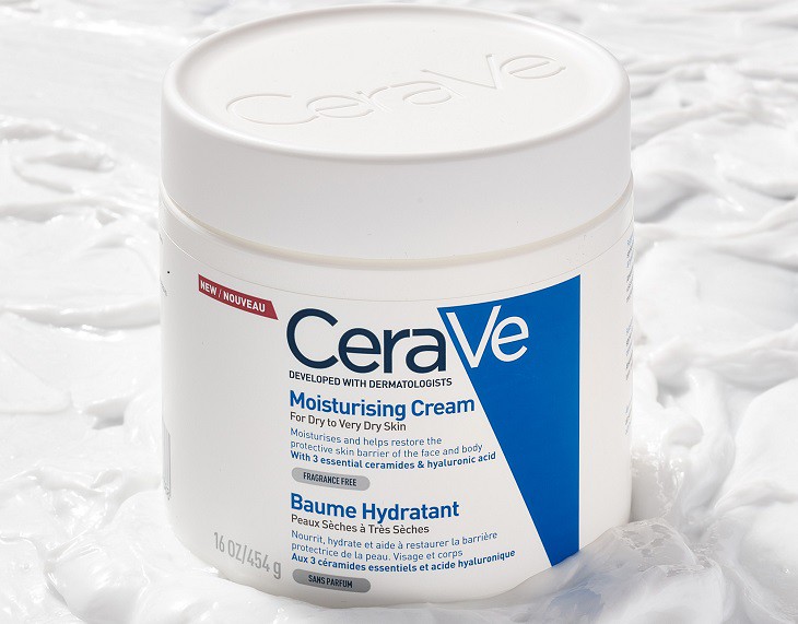 Cerave Moisturizing Cream là kem dưỡng ẩm cho da dầu mụn