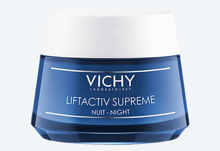 Vichy LiftActiv Supreme Anti-Wrinkle Night Cream phù hợp với da dầu