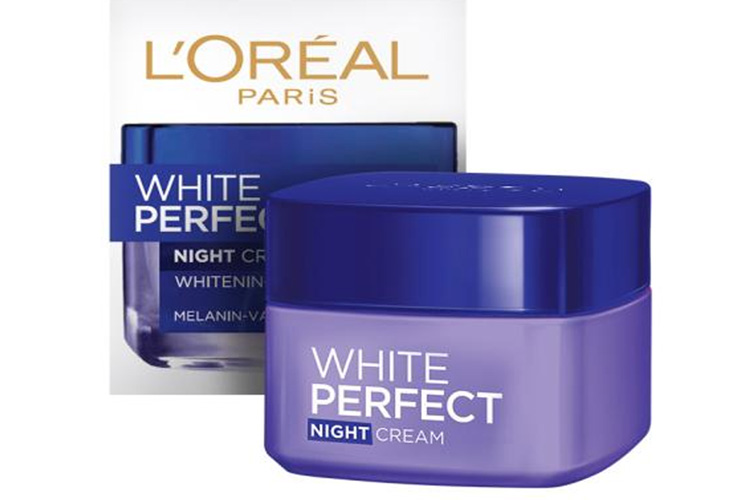 L’Oreal Paris White Perfect Night Cream làm sáng da cho da dầu