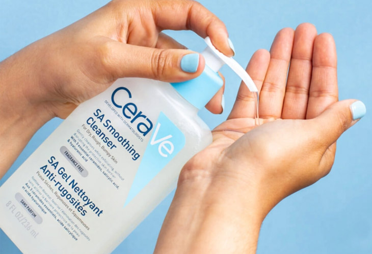 CeraVe SA Smoothing Cleanser là sự lựa chọn hoàn hảo cho da dầu mụn