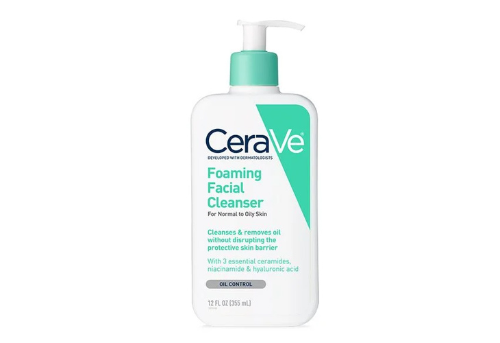 CeraVe Foaming Facial Cleanser phù hợp cho da dầu mụn