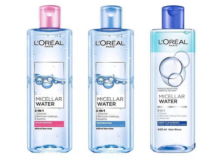 Sản phẩm tẩy trang L'Oréal Paris Micellar Water 3-in-1